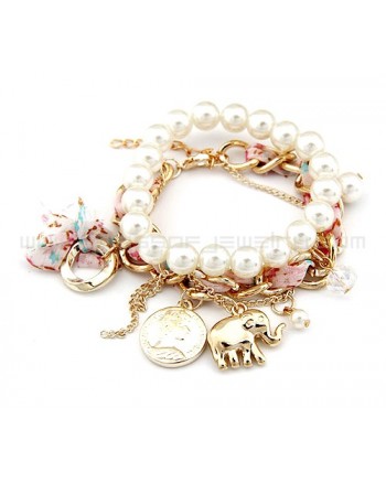 Summer Elephant Bracelet